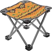 TOKIDNY Folding Stool Bench Portable Camping Stool Lightweight Compact for Garden Beach Home