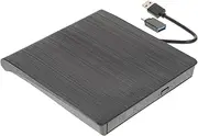 Hoement Slot in Load Cd DVD Optical Drive Usb3.0 External Drive Burner No Drive Needed Black High Speed