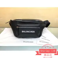 在飛比找蝦皮購物優惠-二手Balenciaga Everyday Logo Bel