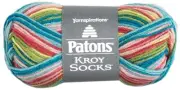 Patons Kroy Socks Yarn-Meadow Stripes 243455-55246