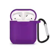 Reiko Silicone Case for AirPods in Purple | MaxStrata