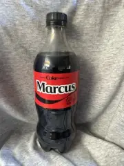Share a Coke with Marcus 2025 Personalized Gift Coca~Cola Bottle 20oz Zero