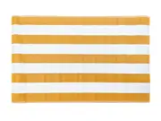 Good Vibes 180x120cm Printed Outdoor/Garden Retro Rug/Mat Strip Carpet Mango