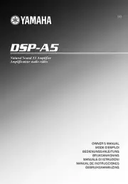 Yamaha DSP-A5 Amplifier Owners Manual