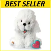 Adorable Bichon Stuffed Animal with Recording Device for Heartwarming Keepsakes