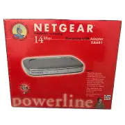 Netgear AX601 Powerline 14 Mbps USB Hubs/Switches/ Wireless/Router/Adapter- New