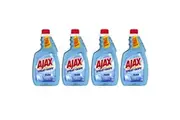 4x Ajax Spray Wipe 500ml Glass Anti-Fog Anti-Scratch Anti-Streak Cleaner Refill