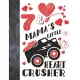 7 & Mama’’s Little Heart Crusher: Happy Valentines Day Gift For Boys And Girls Age 7 Years Old - A Writing Journal To Doodle And Write In - Blank Lined