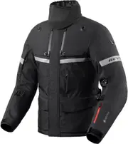 Revit Poseidon 3 GTX Motorcycle Textile Jacket, black, Size M for Men