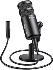 MAONO XLR Microphone Dynamic Microphone Vocal Microphone Unidirectional Built-in