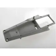 TRAXXAS 4431A: Upper chassis deck (grey), composite Traxxas