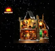 Brick Shine- GC Light Kit for Lego Hogsmeade Village Visit 76388 (New Design)