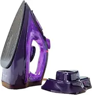 Cordless steam Iron, 2000w Ironing Tool, Five-Speed Temperature Adjustment, steam Iron with Automatic Cleaning Function, Suitable for Nylon, Silk, Cotton, etc.