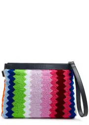 Missoni Cecil Zigzag Terry Cosmetics Pouch - Multicoloured ONE SIZE