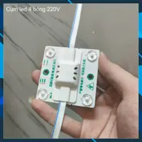 在飛比找蝦皮購物優惠-Led Cluster 4 電燈泡 220v 白光,製作廣告