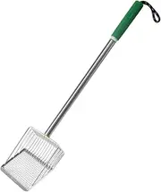 B Baosity Cat Sand Scoop, Cat Litter Sifter, Nonstick Pet Cleaning Tools, Green
