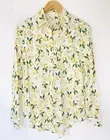 Beach Lunch Lounge NWT Women's Alanna Lemon Top XS Button Up Summer Lightweight