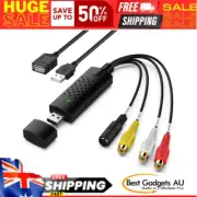 Audio Video Capture Card RCA/AV USB Converter Digital Adapter Digitize Video