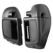 Lower Vented Fairing Speaker Pods Fit For Touring 14-23 18 Industrial Gray Denim