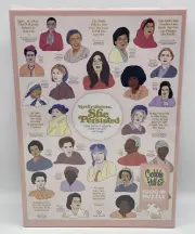 Cobble Hill Nevertheless She Persisted Jigsaw Puzzle 1000pc Notable Women NEW