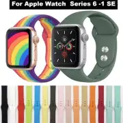 iWatch Band Strap 42 44 45mm For Apple Watch Series 6 5 4 3 2 SE Colorful