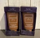 Lot 2 57 H Rich Honey Tarte Amazonian Clay 16-Hour Full Coverage Foundation 1.7