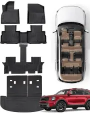 Kia Telluride Floor Mats 2020 - 2025, Back Seat Cover Protector Kia Telluride