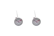 2x Acurite Large Frothing Thermometer 4cm Dia. Dial Home Kitchen Cooking Utensil