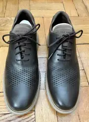 Cole Haan Men's 2.ZeroGrand Laser Wingtip Oxford Tan/Grey Style C27879