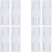 8 Set Sticker Hanger Panel Holder Socket Extension Cable Organizer Socket Holder