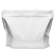 100 pcs White Child Resistant Exit Bags 12"x9"x4" Zip Lock Pouch Smell Proof Bag