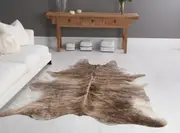 NSW Leather Light Exotic Cow Hide Rug