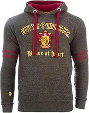 [Galaxy Geek GWCC] Harry Potter - Hoodie - Gryffindor Crest - CHARCOAL/MAROON - XL