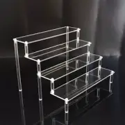 Transparent Acrylic Display Stand Acrylic Organization Shelf Figurine Shelf