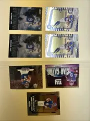 2024 Panini Malik Nabers Rookie Card Lot Base + Inserts Giants Rookie WR GOAT