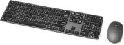 Amazon Basics Wireless Keyboard and Mouse Combo - Rechargeable, Ultra Slim Desig