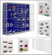 Safe 5220 Background Velour Board Blue Back Panel for 5210 Collect Showcase