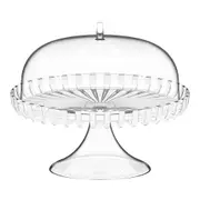 Guzzini Dolcevita 31cm Cake Stand Display Storage w/ Dome Cover Mother of Pearl