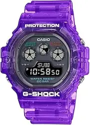 [Casio] G-Shock DW5900JT-6D Purple Band Men's Digital Watch, Grey Dial, 51.4 × 46.8 × 15.5 mm