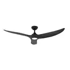 Evolve EC/DC Motor 60" Ceiling Fan with Remote & LED Light in Matt Black by H...