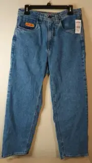 Empyre Sk8 Jeans Loose Fit Blake Medium Wash Jeans Size 28 NWT MSRP $ 64.95