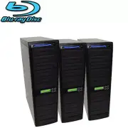 30 SATA Burner Blu-ray Daisy Chain Duplicator - Standalone CD DVD Copier + HDD