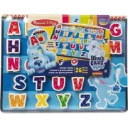 Melissa and Doug Blues Clues Wooden Chunky Alphabet ABC Puzzle 26 pieces NEW