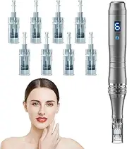 DermaStamp System 0.25mm, Microneedling Stamp Pen, Derma Stamp Pen, Derma Roller Alternative, Microneedle Micro Needle Skin Care for Men Women