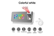 Orco Smart Digital LED Projection Alarm Clock Time Temperature Projector LCD Display