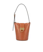 Trifolio shoulder bucket bag One size Brown