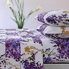 Tribeca Living Azores Home Serena Printed Deep Pocket Sheet Set Queen, Multic...