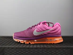 NIKE AIR MAX 2017 紫橘 氣墊 網面透氣跑步鞋 女鞋 849560-502