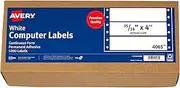 Avery 04065 White Continuous Form Hi- Speed (5000, 4x15/16 Labels)