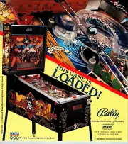Black Rose Pinball FLYER Original 1992 NOS Pirates Ship Skull Crossbones Ships